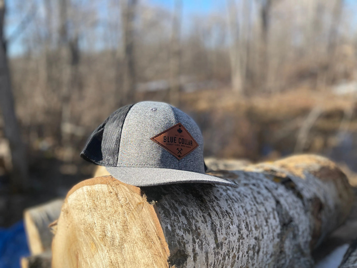Blue Collar Grey Trucker - Blue Collar Canada