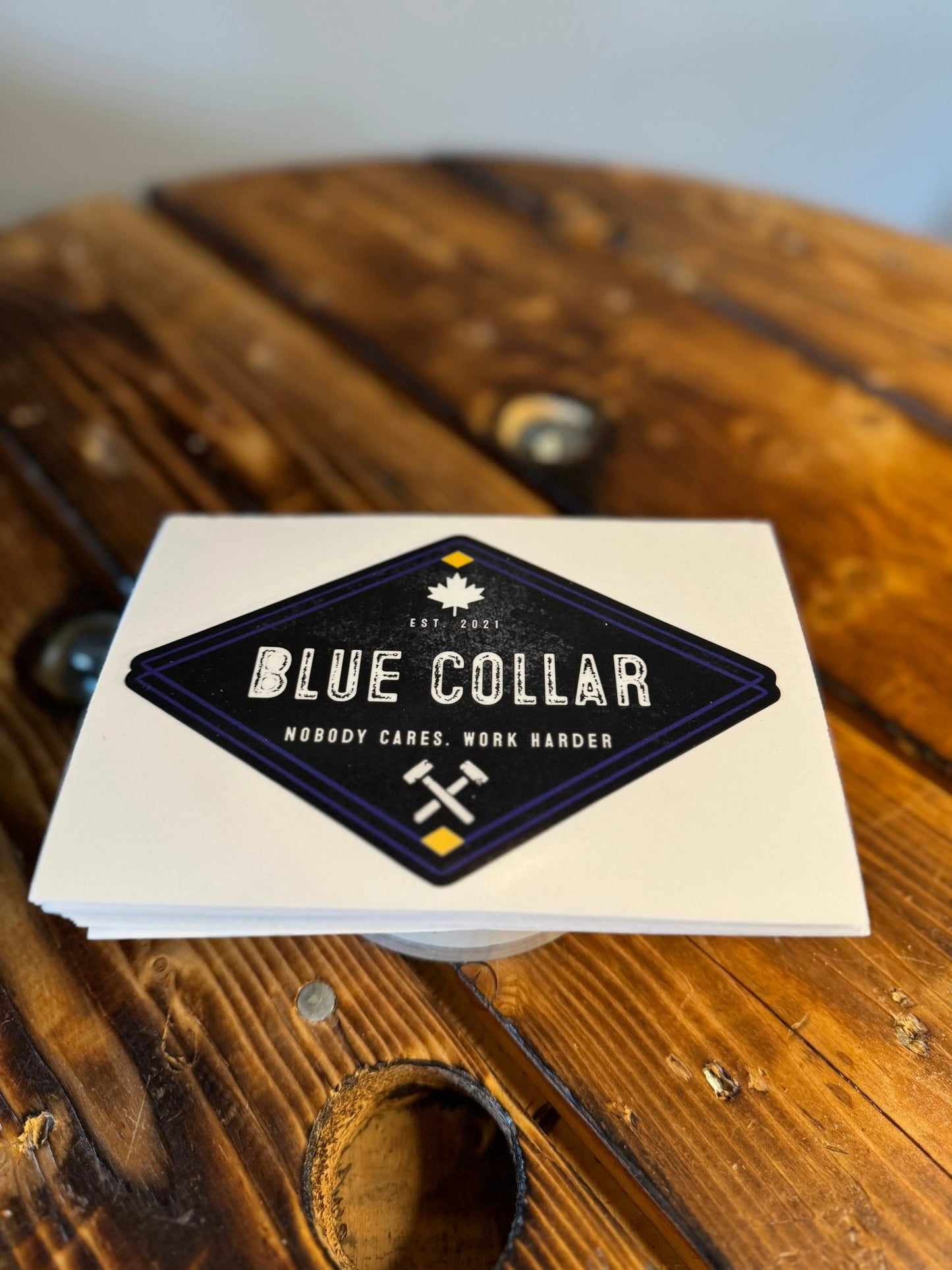 Blue Collar Decal - Blue Collar Canada