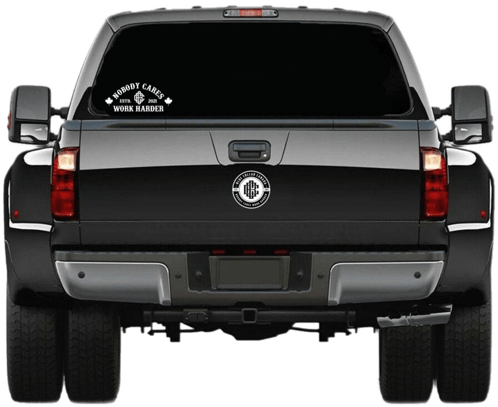 NCWH 12"x5" Window Decal - Blue Collar Canada
