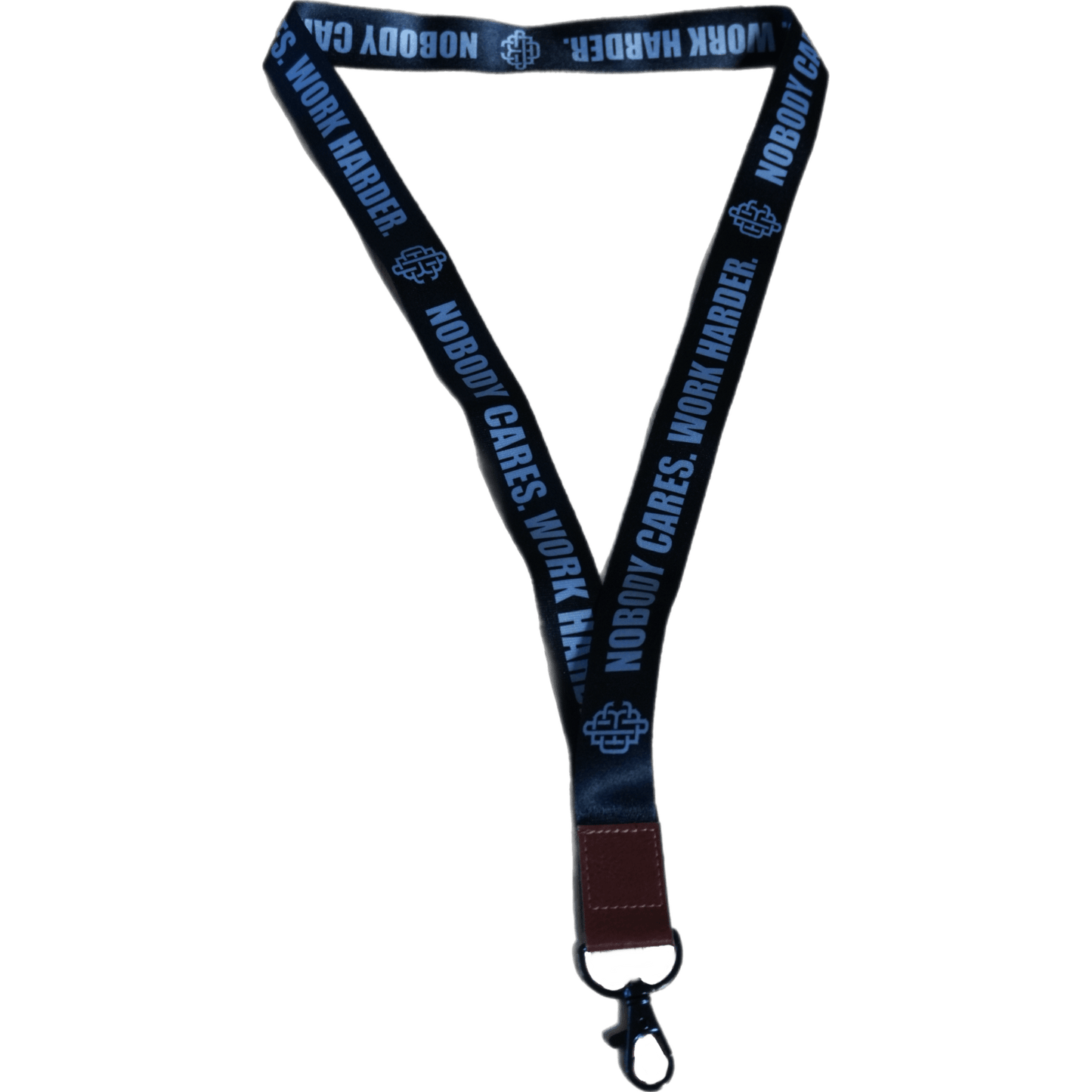 Nobody Cares. Work Harder. Lanyard - Blue Collar Canada