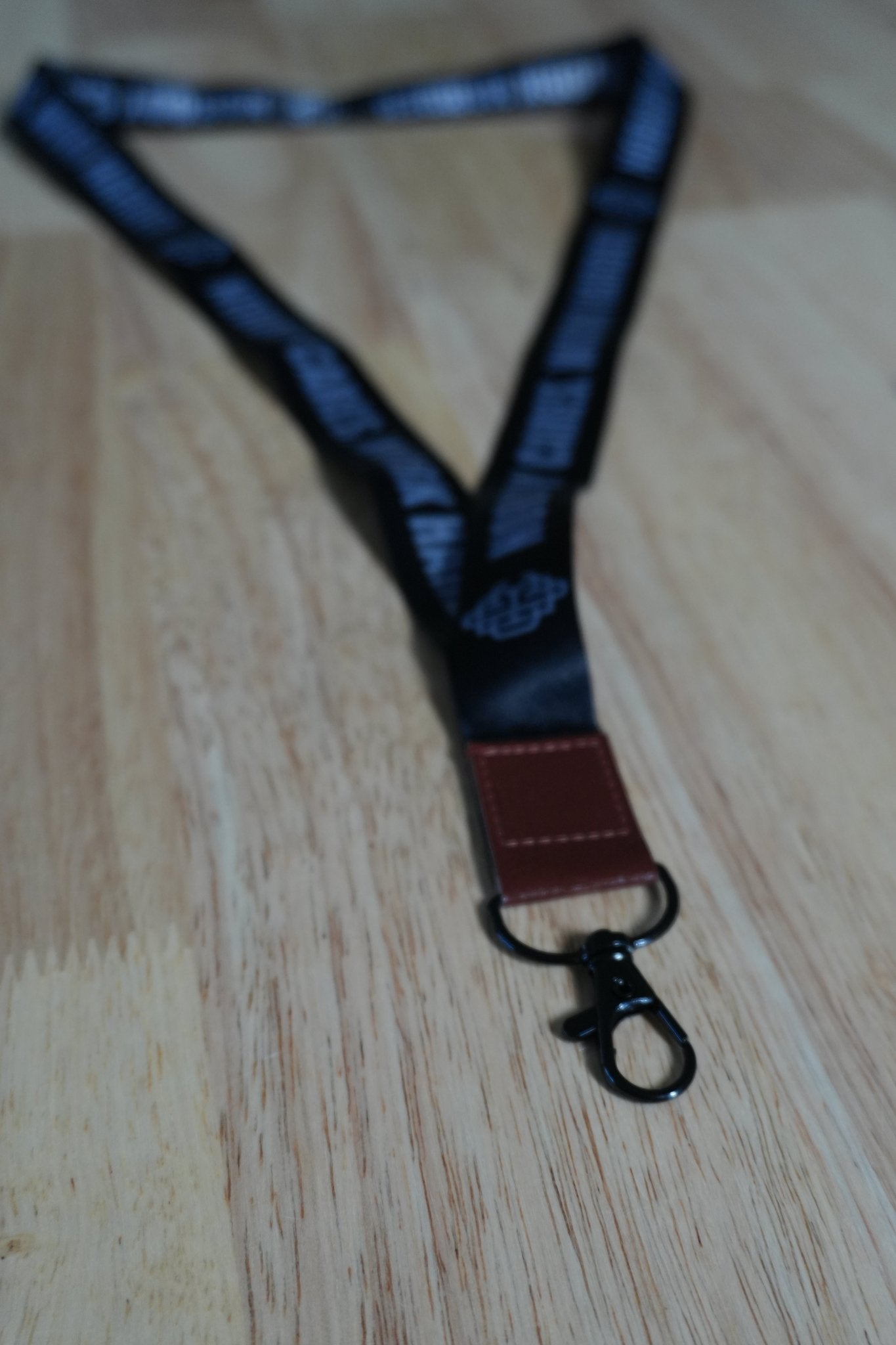 Nobody Cares. Work Harder. Lanyard - Blue Collar Canada