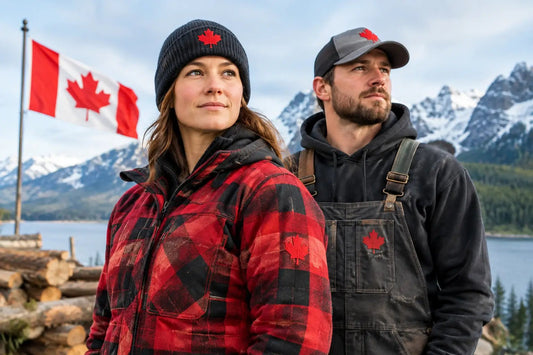 Patriotic Canadian Clothing Built for Work - Blue Collar Canada