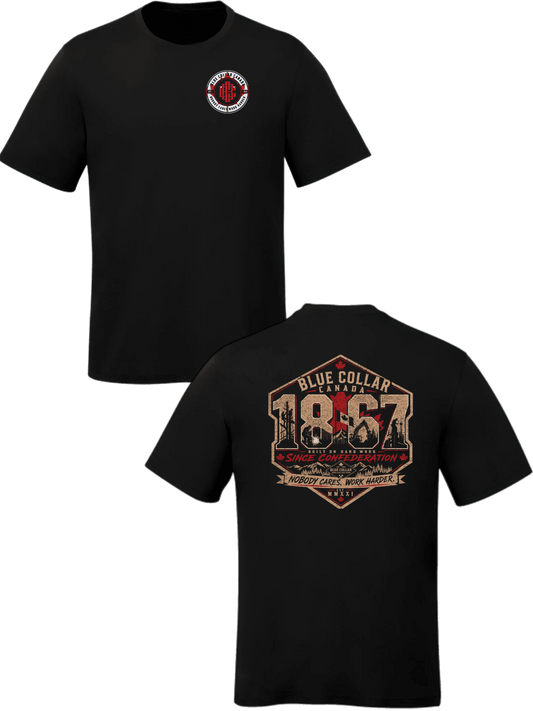 1867 Tee - Blue Collar Canada