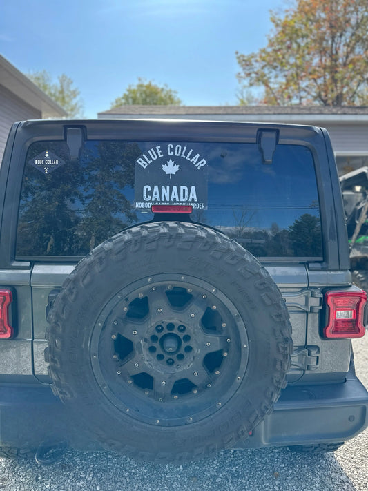 Blue Collar Canada Full Decal - Blue Collar Canada