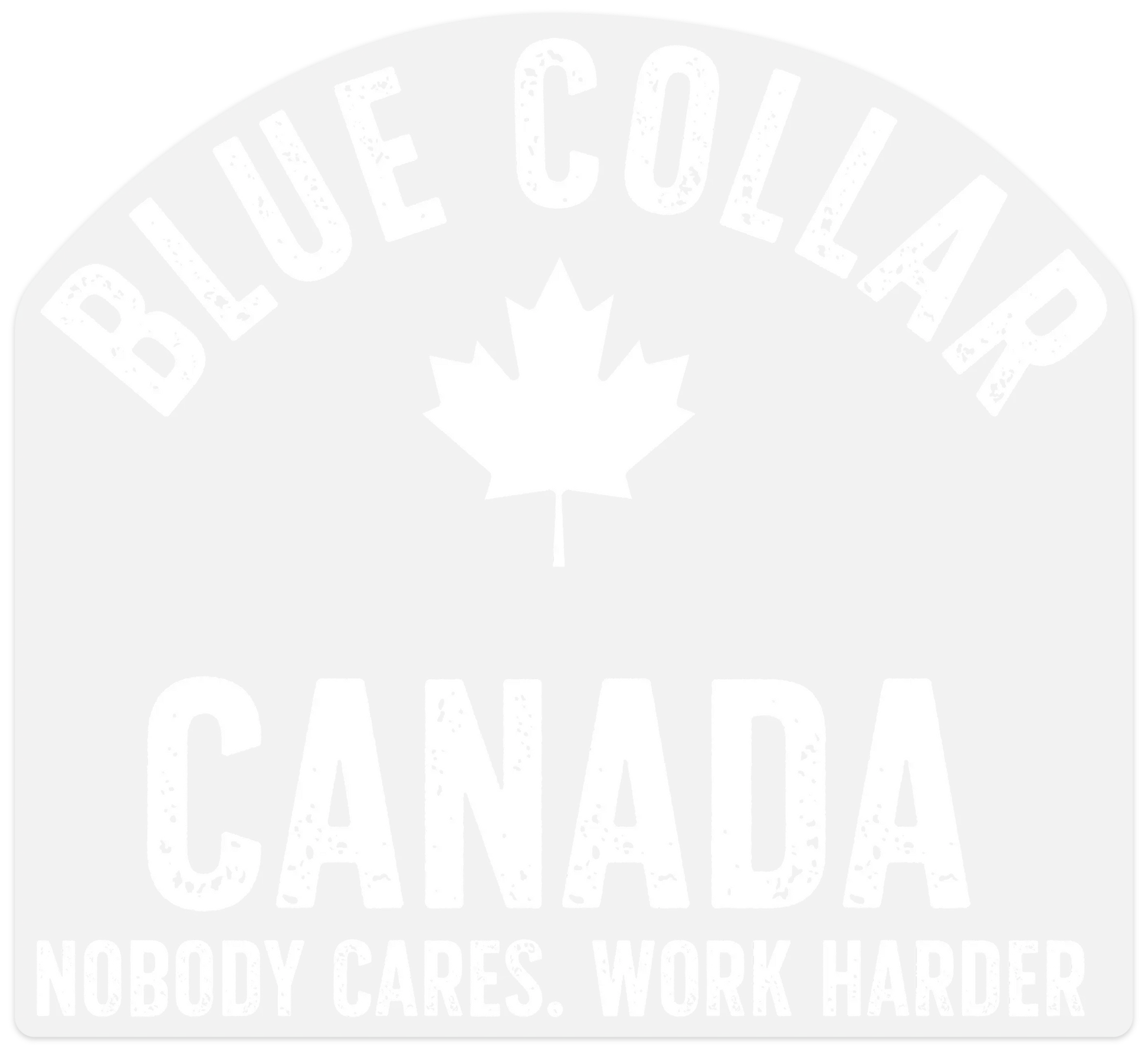 Blue Collar Canada Full Decal - Blue Collar Canada