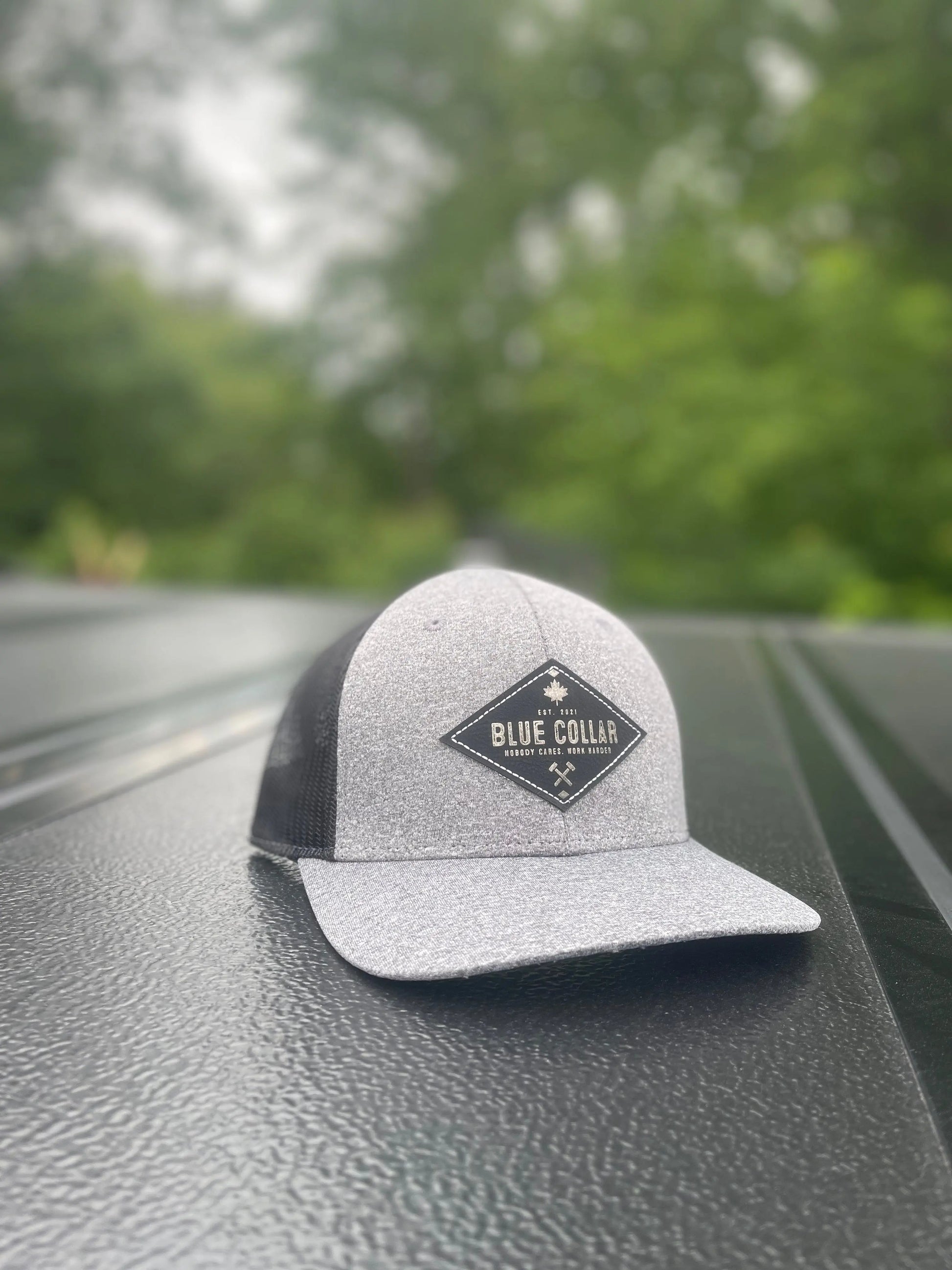 Blue Collar Grey Trucker - Blue Collar Canada