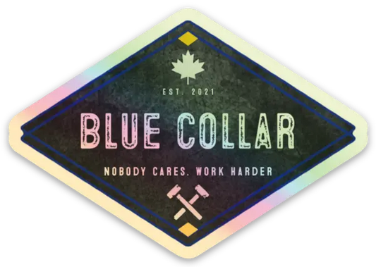 Holographic Logo - Blue Collar Canada