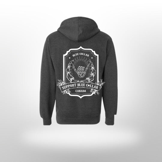 Support Hoodie - Blue Collar Canada