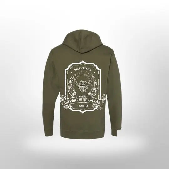 Support Hoodie - Blue Collar Canada