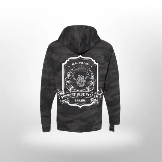 Support Hoodie - Blue Collar Canada