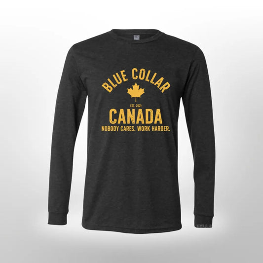 Work Harder Long Sleeve - Blue Collar Canada