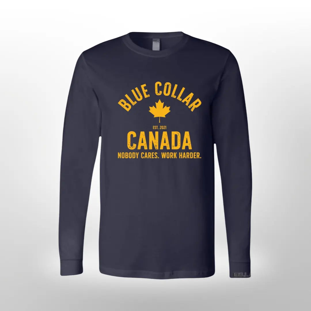 Work Harder Long Sleeve - Blue Collar Canada