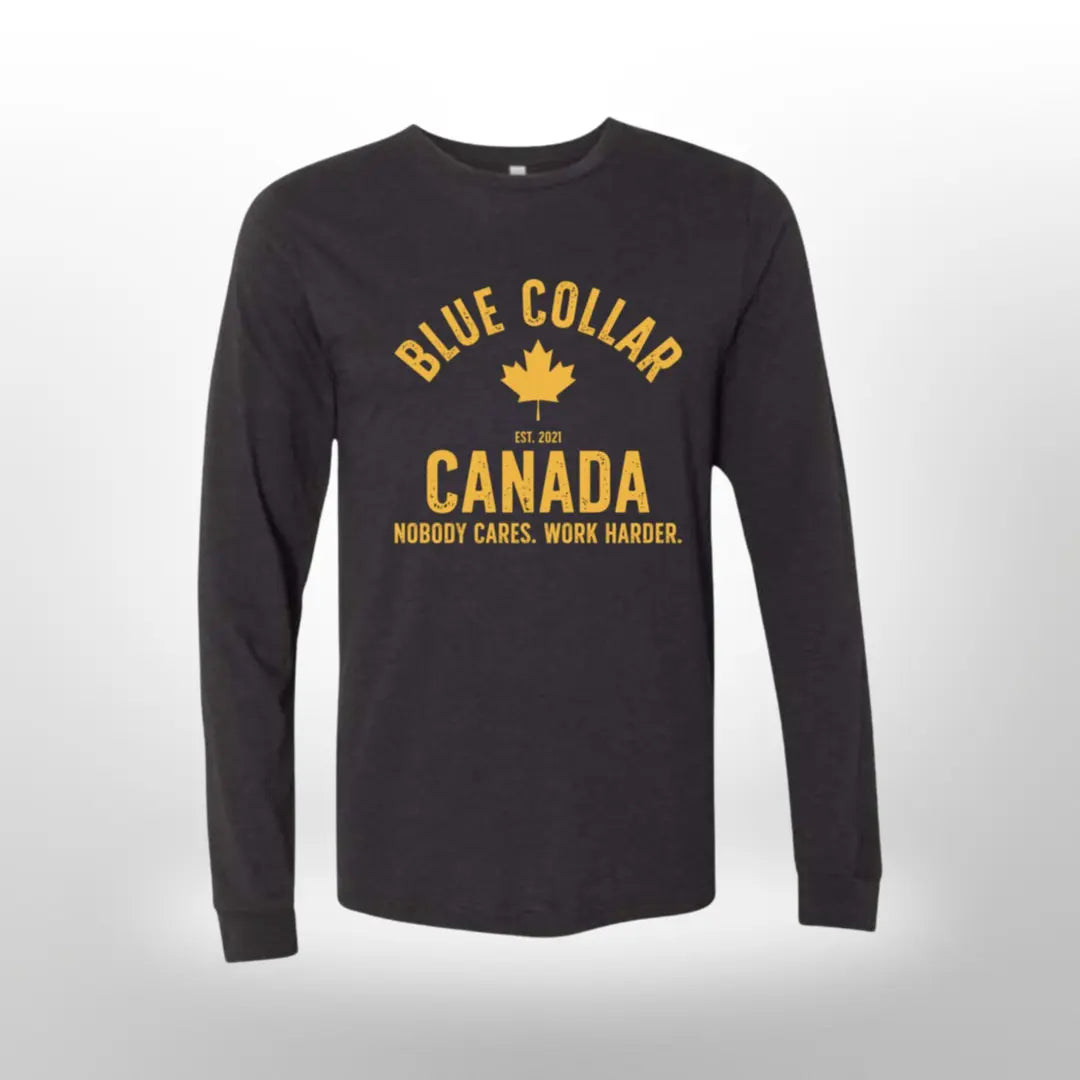 Work Harder Long Sleeve - Blue Collar Canada