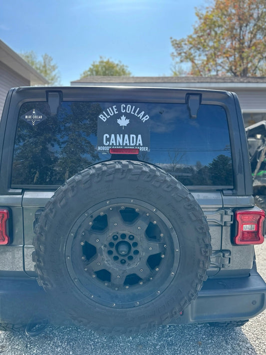 Blue Collar Canada Full Decal - Blue Collar Canada