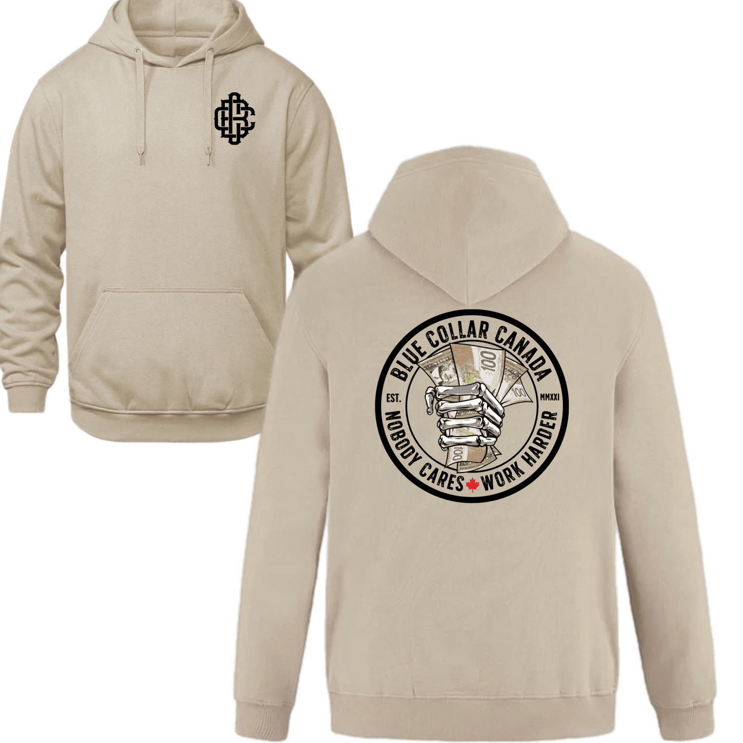 Pay Up Hoodie - Blue Collar Canada