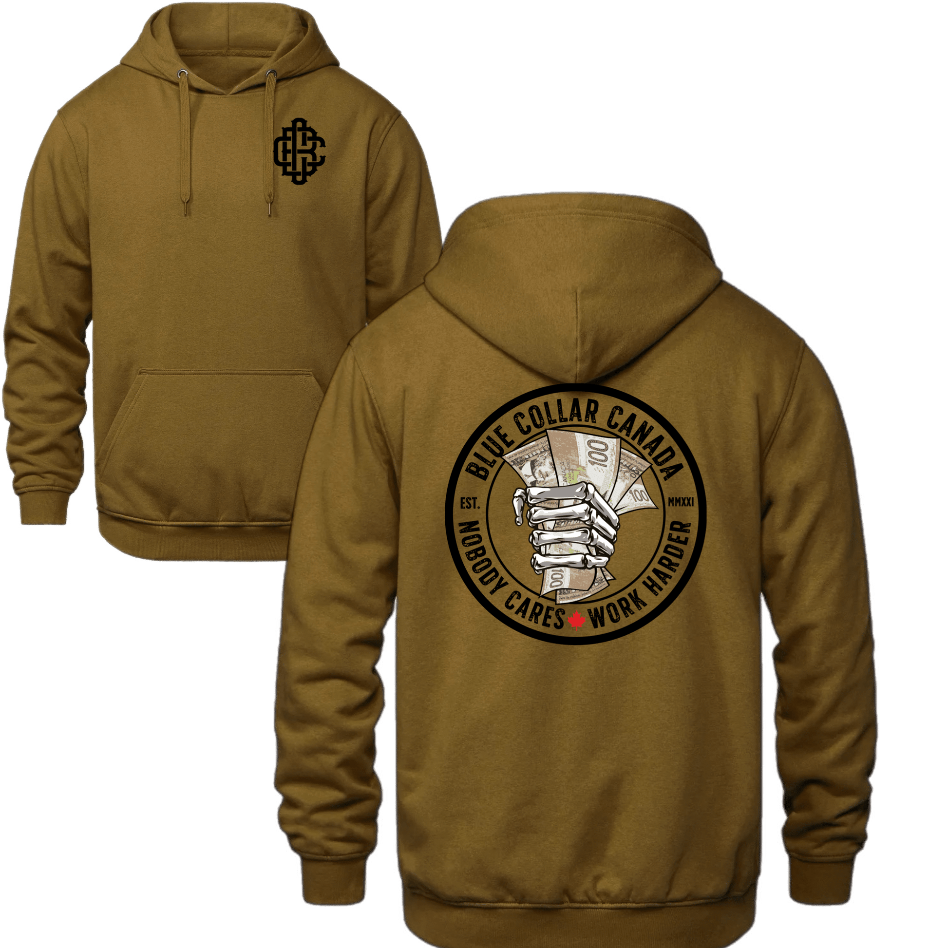 Pay Up Hoodie - Blue Collar Canada