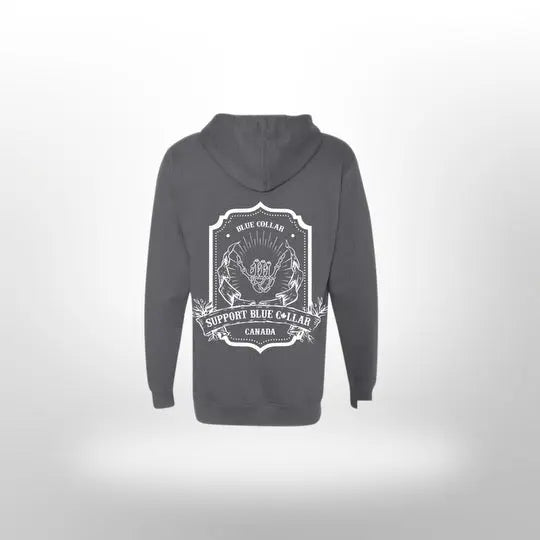 Support Hoodie - Blue Collar Canada