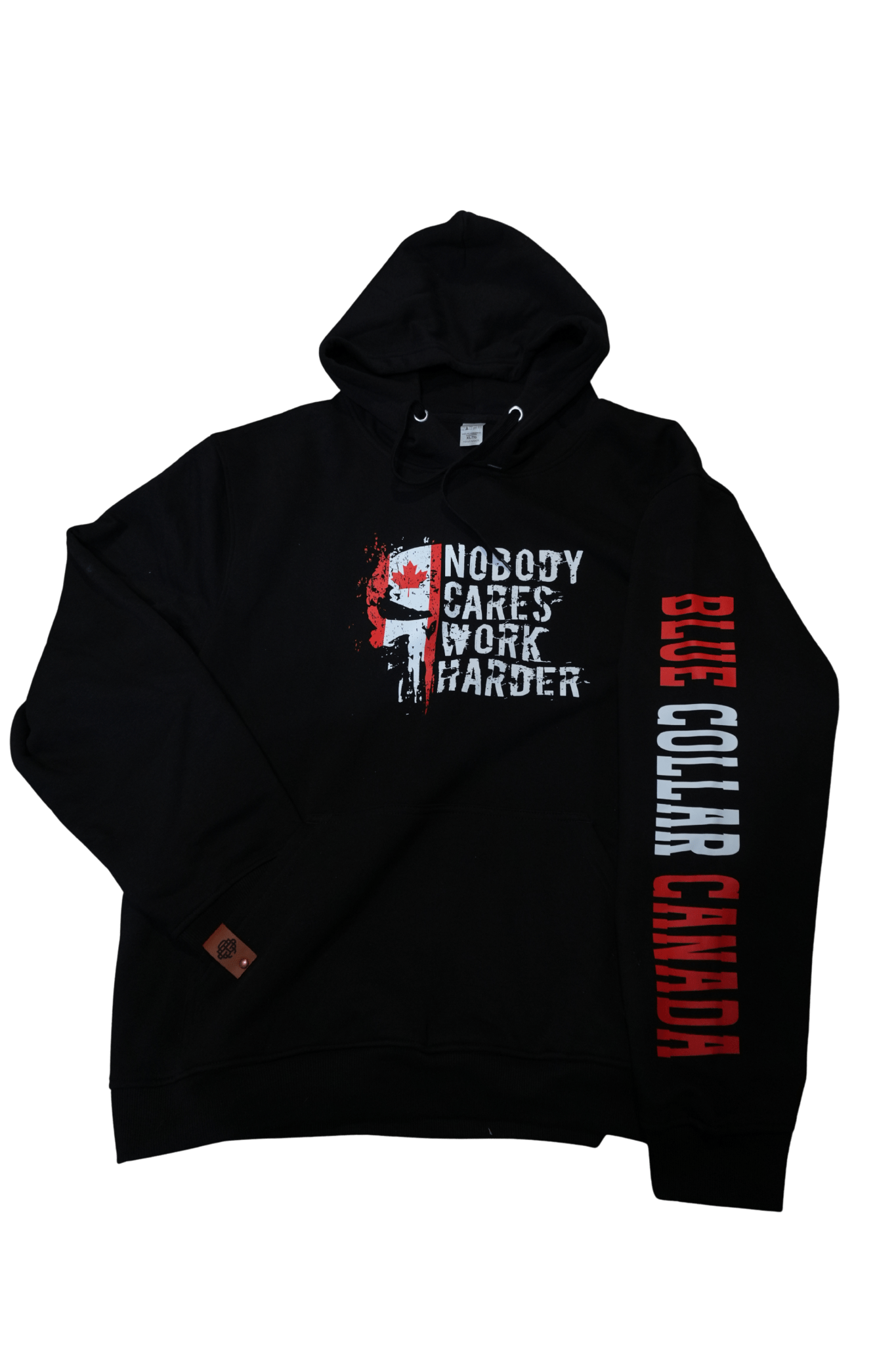 The Patriot Hoodie *New Sleeve Print* - Blue Collar Canada