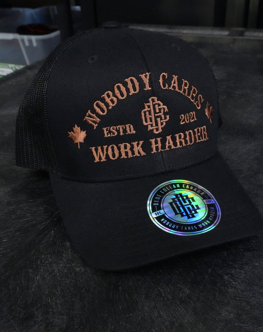 The Penny Trucker- Curved - Blue Collar Canada