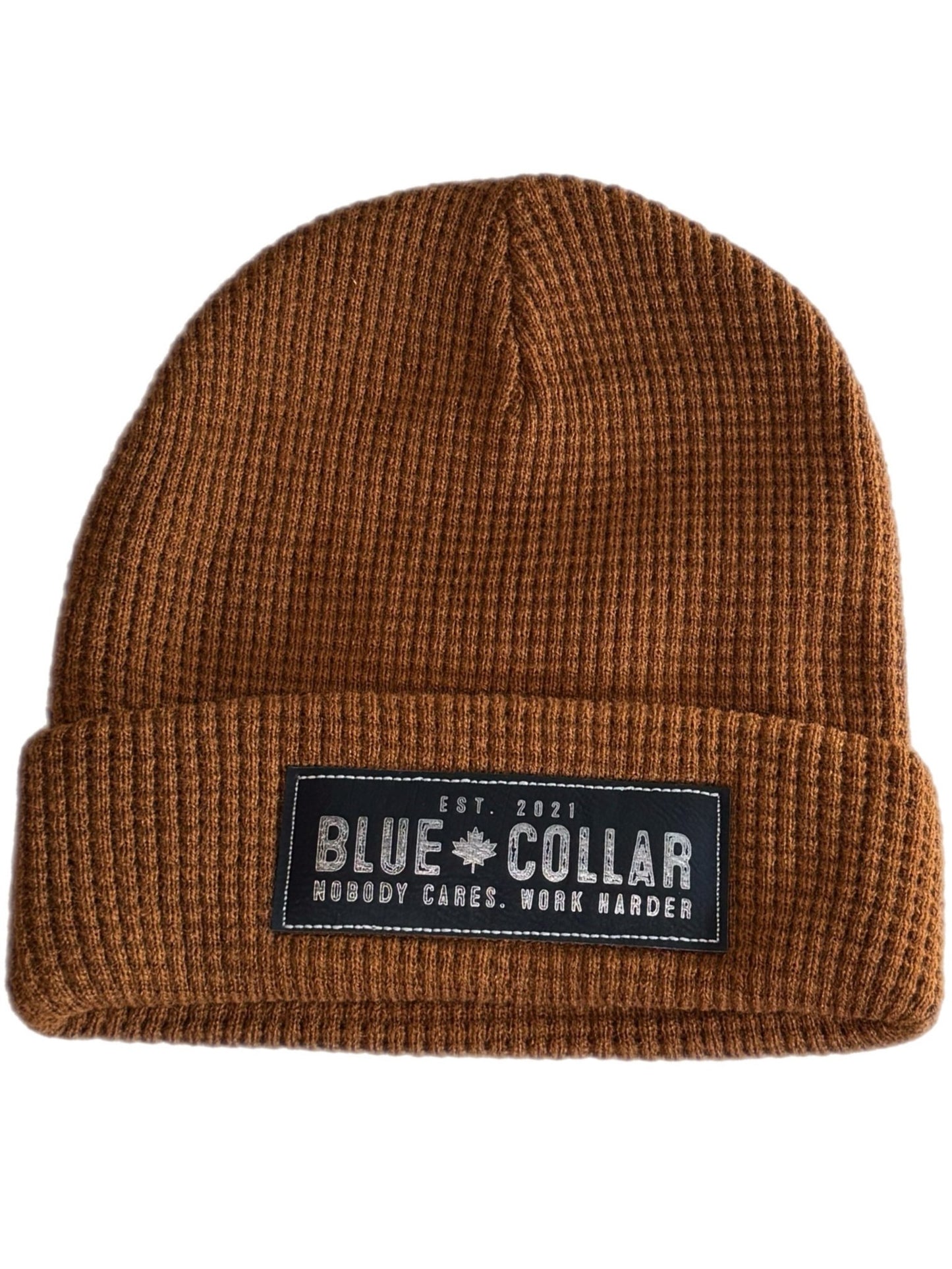 Waffle Knit Toque - Blue Collar Canada