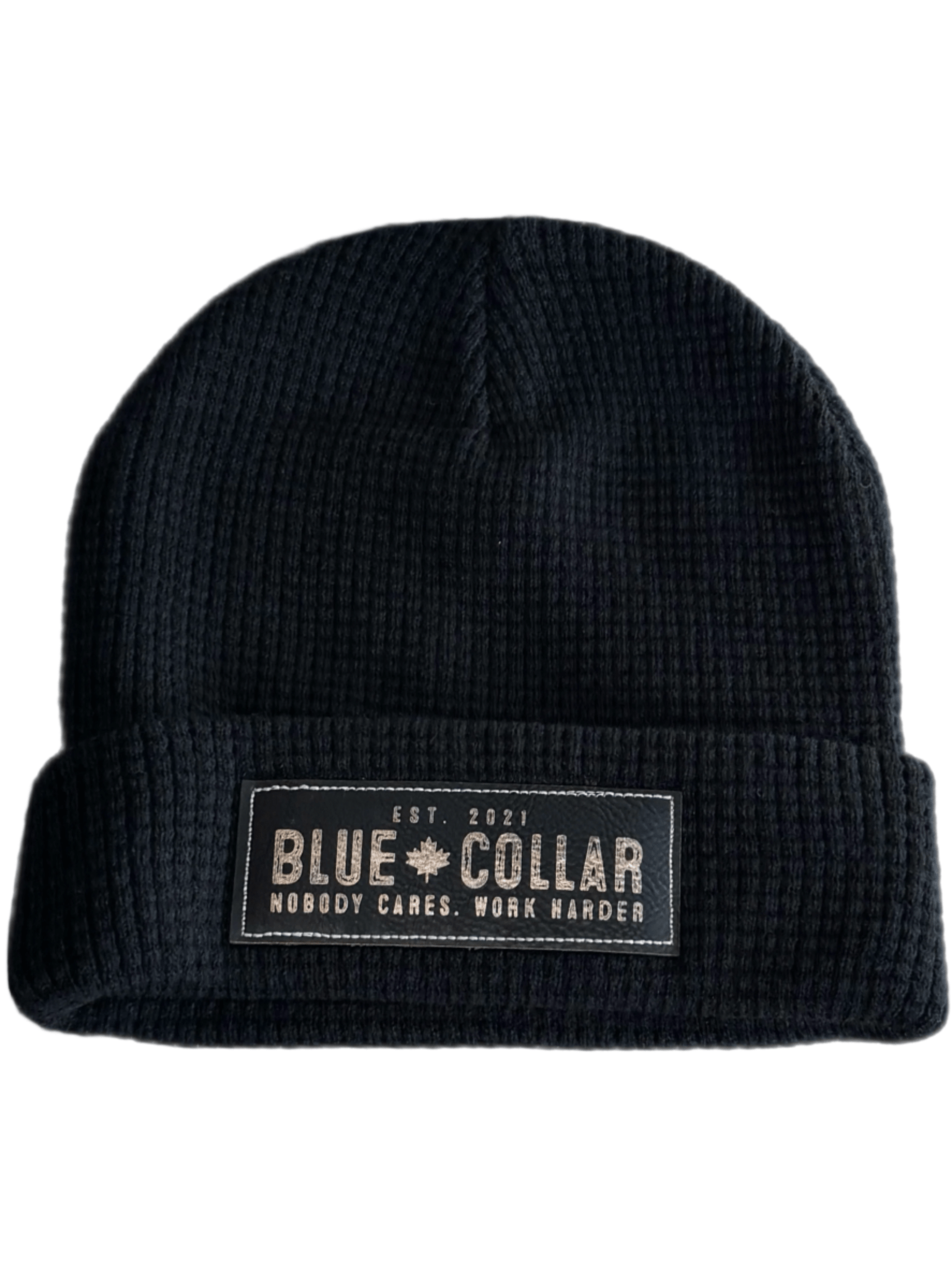 Waffle Knit Toque - Blue Collar Canada