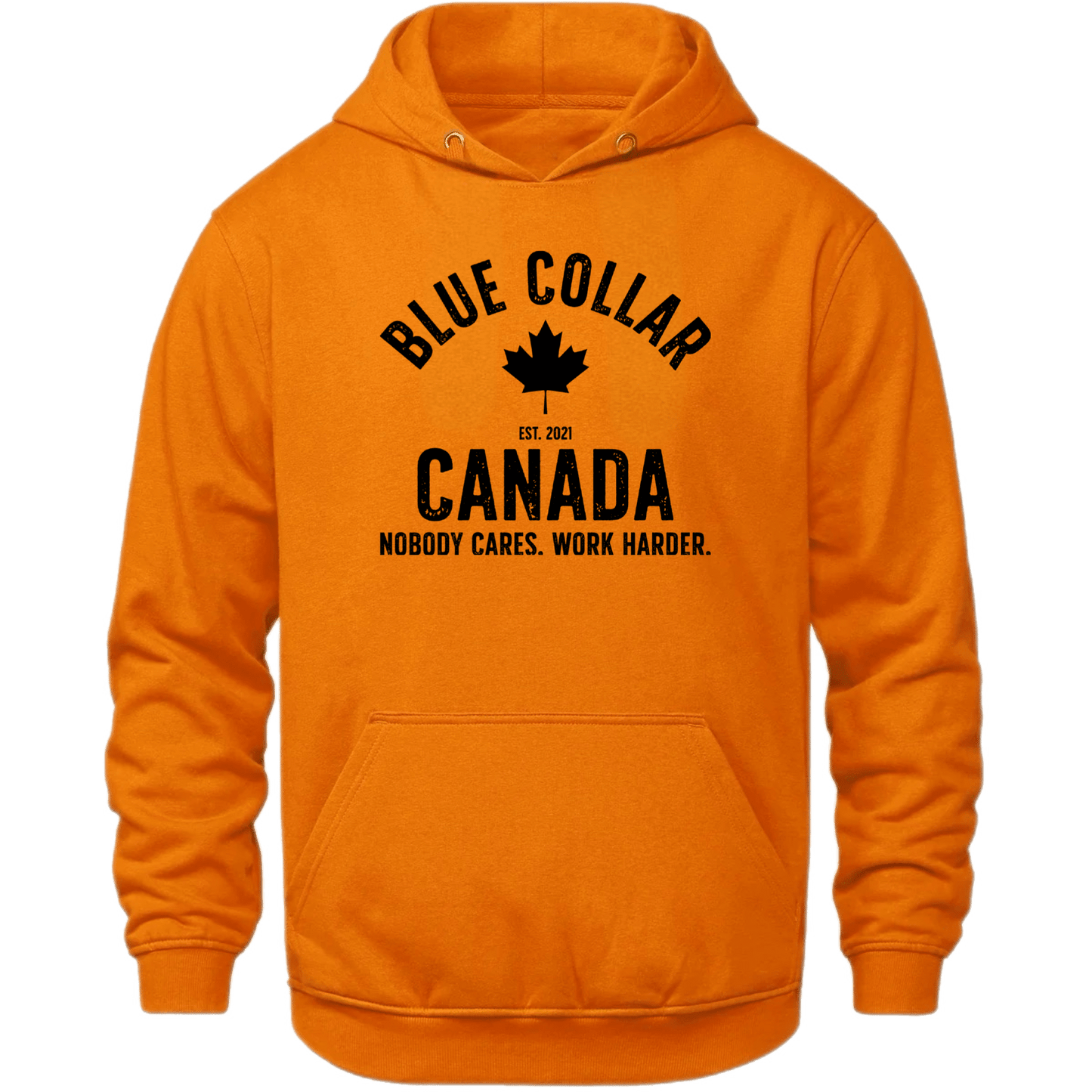 Work Harder Hoodie - Blue Collar Canada